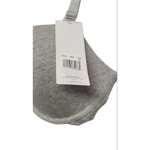 Hanes Bra Womens Size 36DD Everyday Comfort Underwire Molded Cups  Gray - Picture 5 of 8